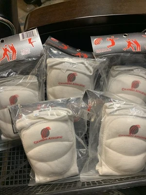 Volleyball Knee Pad Supporter  White Size:S New 6 Packs - Image 1 of 4