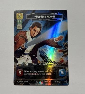 Obi-Wan Kenobi Protector Padawan 3/3 Star Wars Ilimitado Caja de Regalo Promo Foto 1 de 2