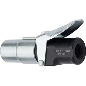 LockNFlate XL Air Chuck for Large Bore Tire Valves - 1/4" Closed Flow - Imagen 1 de 3