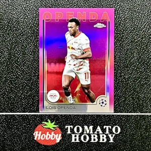 TOPPS CROMO UEFA 2024-25 LOIS OPENDA /250 REFRACTOR ROSA LEIPZIG - Imagen 1 de 2
