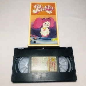 Poochie Anime 1985 VHS Mattel Childrens Video Library TESTED Works - Picture 1 of 10