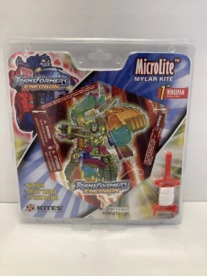 Microlite Mylar Kite Transformers Energon  7" Wingspan - New In Package 2003 - Image 1 of 4