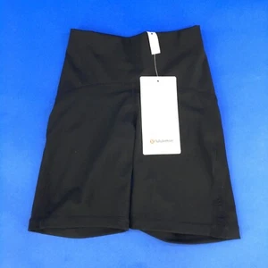 Lululemon Activewear 2 Black Align High-Rise Ribbed Short Women - Picture 1 of 4