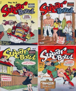 1948 - 1949 Sugar Bowl Comic Book Package - 5 eBooks on CD - Picture 1 of 4