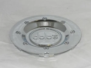 DOLCE DC-12 CHROME N516-CAP LG0501-18 WHEEL RIM CENTER CAP - Picture 1 of 3