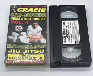 Gracie Self-Defense Home Study Course Volume 4 VHS BRAZILIAN JIU JITSU - Picture 1 of 1