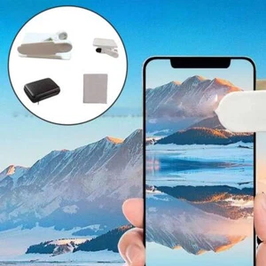 Smartphone Camera Mirror Reflection Clip Kit Selfie Sky Set for Phone Shoot US - Photo 1 sur 16