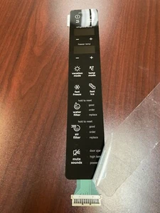 Frigidaire 242041201 Refrigerator Control Membrane Switch Genuine OEM part, NEW - Picture 1 of 3