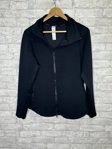 New Balance Jacket XL Black Quilted Full Zip Nb Heatloft Performance Athletic - Picture 1 of 13