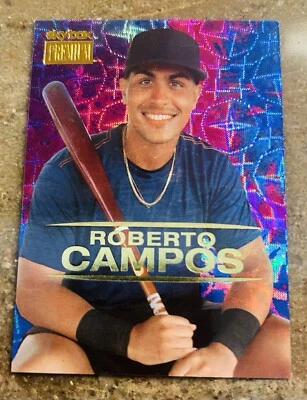 2021 Skybox Metal Champions PREMIUM Star Sapphire 26/75 ROBERTO CAMPOS S-11 - Image 1 of 2