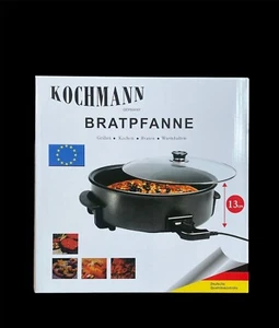 Pizzapfanne Partypfanne Elektropfanne Bratpfanne 40-42 , 7-9-11-13 cm tief Neu - Bild 1 von 2