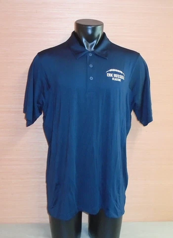 Georgia Southern University GSU ERK Russell Classic Men's Blue Polo Shirt Large Cover
