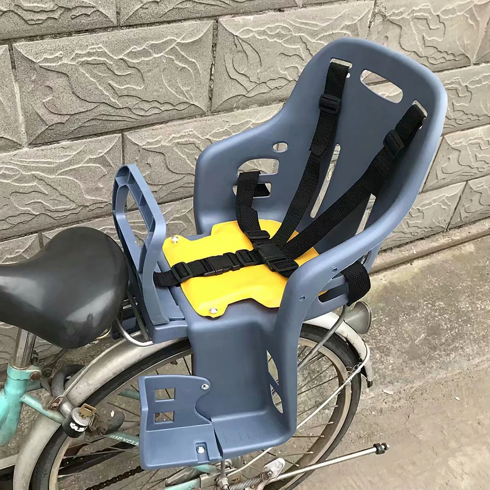 Rear Child Bike Bicycle Baby Safety Carrier With Handrail For Children Todd - Image 1 of 1