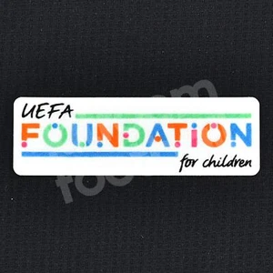 Original Player Issue UEFA Foundation Patch Champions & Europa League Sportin...