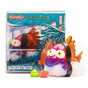 Kaiju Rainbow Blinky Fish Nigiri Kidrobot The Simpsons Vinyl Mini Figure NEW - Picture 1 of 1