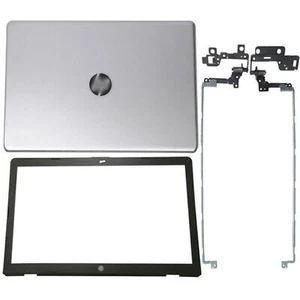 For HP 17-bs 17-bs153cl 17-bs025cl 17.3" LCD Back Cover Top Lid+Bezel+Hinges New - Picture 1 of 6