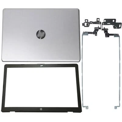 New LCD Back Cover+Bezel Hinges For HP 17-bs 17-bs153cl 17-bs025cl Top 17.3" Lid - Image 1 of 4