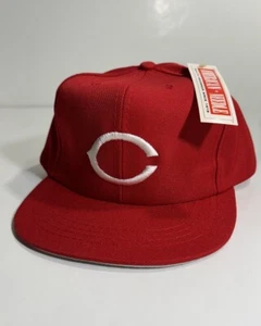 Vintage 90s Cincinatti Reds Snapback Hat American Needle MLB Baseball *NOS* - Picture 1 of 10