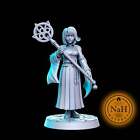 Lioona | Female Cleric | Sorcerer | Wizard Miniature For Tabletop Games Like D&D