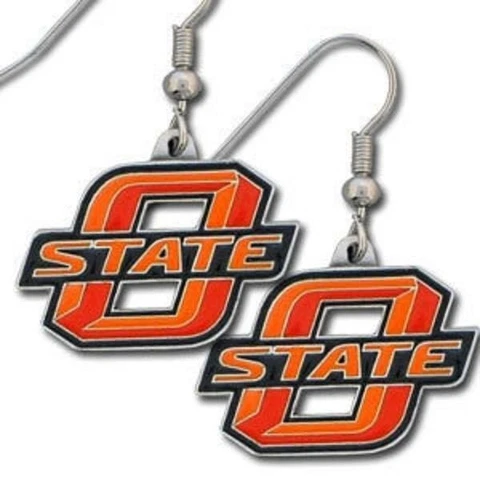 Oklahoma State Cowboys Dangle Earrings [NEW] Fashion Ear Ring Jewelry Enamel Cover