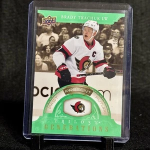2022-23 UD Trilogy Generations VERDE Brady Tkachuk/75 #TG-1B - Imagen 1 de 2