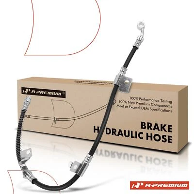 A-Premium Front Driver Brake Hydraulic Hose for Kia Amanti 2004 2005 2006 3.5L - Image 1 of 4