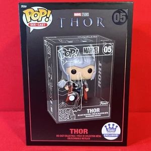 Funko Pop! Diecast: Marvel - Thor- Funko Web (FW) (Exclusive). CHANCE AT CHASE - Picture 1 of 6