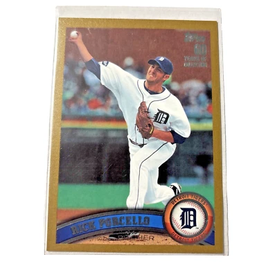 2011 Topps Gold #597 Rick Porcello /2011 - Image 1 of 2
