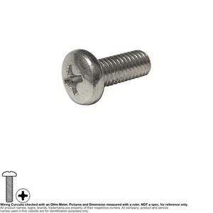 Screw Machine Pan Phillips Steel Zinc Imperial 10-32 1/2 #10-32x1/2 100pc - Picture 1 of 3
