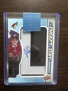 2017-2018 SP Game Used Hockey Clayton Keller Draft Day Marks /35 K - Picture 1 of 2
