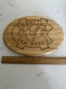 Carolina Tar Heels wooden PLAQUE - Picture 1 of 7