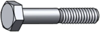 1/2-20 x 2-1/4 Grado 2 Cabeza Hexagonal Tapa Tornillo/Perno Acabado Liso NUEVO de Fábrica Foto 1 de 4