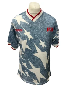Camiseta de fútbol visitante 1994 Estados Unidos 40/42 camiseta de fútbol grande - Imagen 1 de 4