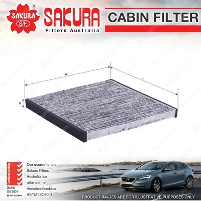 Sakura Cabin Filter for Toyota Camry ACV30 AZV50 AZV55 SV50 SV55 ZZV50 4Cyl - image 1 of 2