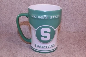 MICHIGAN STATE SPARTANS CERAMIC MUG 4 1/2" - Picture 1 of 4