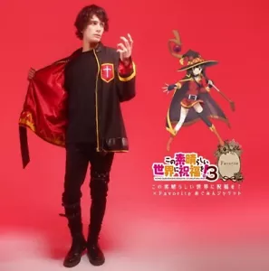 Konosuba God's Blessing on This Wonderful World Megumin Jacket Unisex Cosplay - Picture 1 of 8