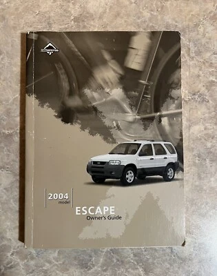 Руководство пользователя 2004 Ford Escape - Изображение 1 из 2