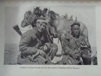 1941 MONGOL JOURNEYS by LATTIMORE 12 PLTS MAP MONGOLIA MONGOLIANS GENGHIS KHAN ^ - Image 1 of 4