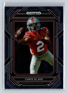 2023 Panini Prizm Draft Picks Football Base No.16 Chris Olave Mint Condition!!! - Picture 1 of 2