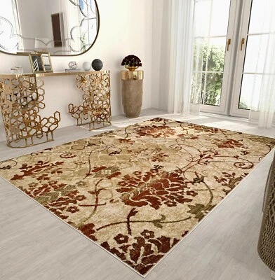 Alfombras para sala de estar 8x10 alfombra roja alfombras rojas corredores pasillo borgoña 5x7 Foto 1 de 4