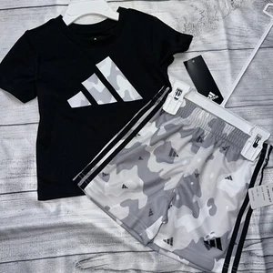 Adidas Baby Boys 12 Months Dri Fit Outfit Set NEW - Picture 1 of 1