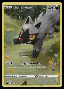 Poochyena GG33/GG70 Crown Zenith: Galarian Gallery Pokemon - Picture 1 of 2