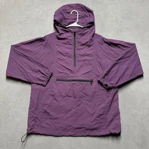 LL Bean Mountain Classic Anorak Jacke Herren Medium lila Windbreaker 274294 gebraucht, in einwandfreiem Zustand - Bild 1 von 13