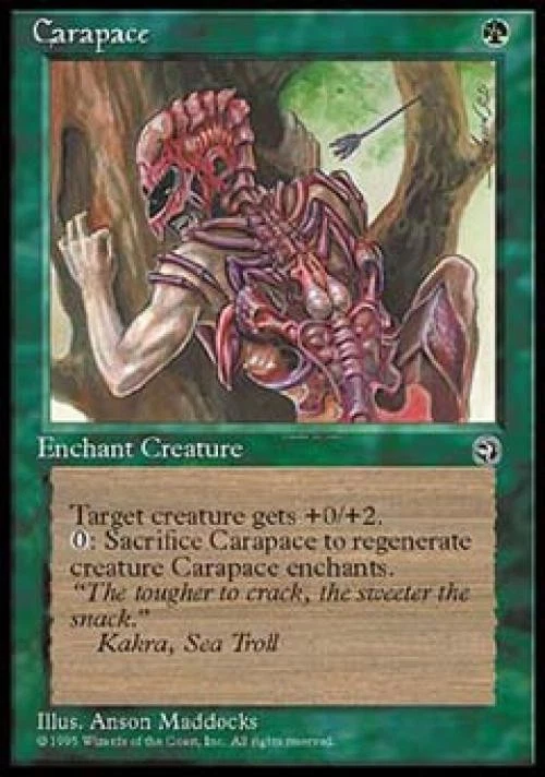 Carapace (1) - Medium Play MTG Homelands - Image 1 of 1