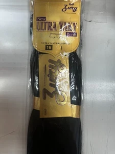 Zury Ultra Yaky Braiding Bulk 100% Echthaar 16" #1 Jet Black - Bild 1 von 1