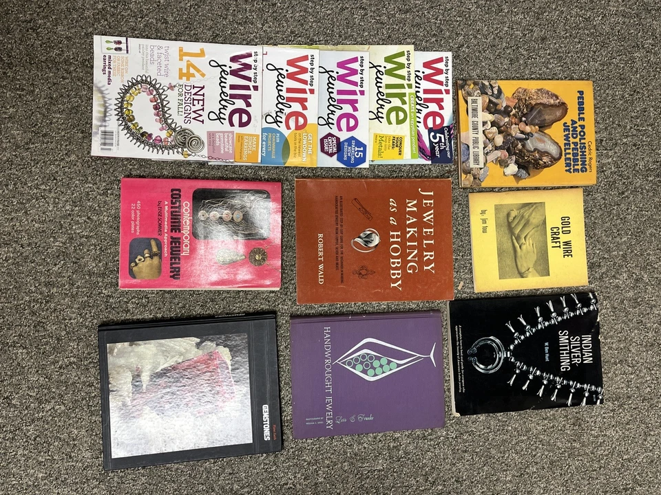 Jewelry Making Books Lot - image 1 of 1