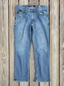 Ariat Rebar M4 Relaxed Boot Cut Jean Mens Sz 36x34 Rugged Workwear Western - Picture 1 of 6