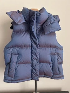 lululemon Women’s Wunder Puff 600 Down Filled Cropped Vest Size 4 - Picture 1 of 16