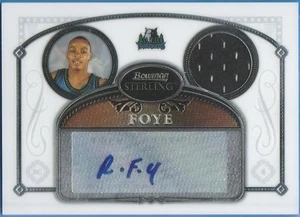 MAGLIA AUTO BOWMAN STERLING RANDY FOYE RC 2006-07 - Foto 1 di 2