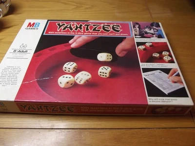 Vintage Yahtzee Dice Game MB Games 1976 Board Game Christmas Family Fun - Image 1 of 3